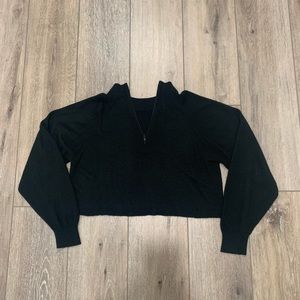 Black Quarter Zip